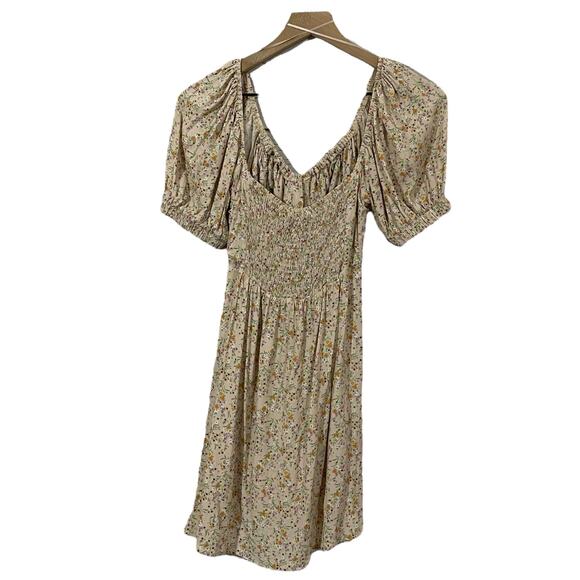 Sophie Rue Floral Puff Sleeve Mini Dress - Small - Picture 5 of 11